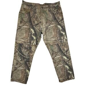 Vtg Wrangler Jeans Mens 40x32 Realtree Camo Double Knee Denim Hunting Pants